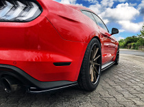 Ford Mustang 2017-2023 Bakre Sidoextension V.1 Maxton Design